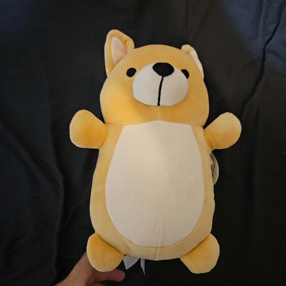 Squishmallows Hug Mees Chauncy the Shiba Inu 10 Inch Plush Dog Jazwares NWT